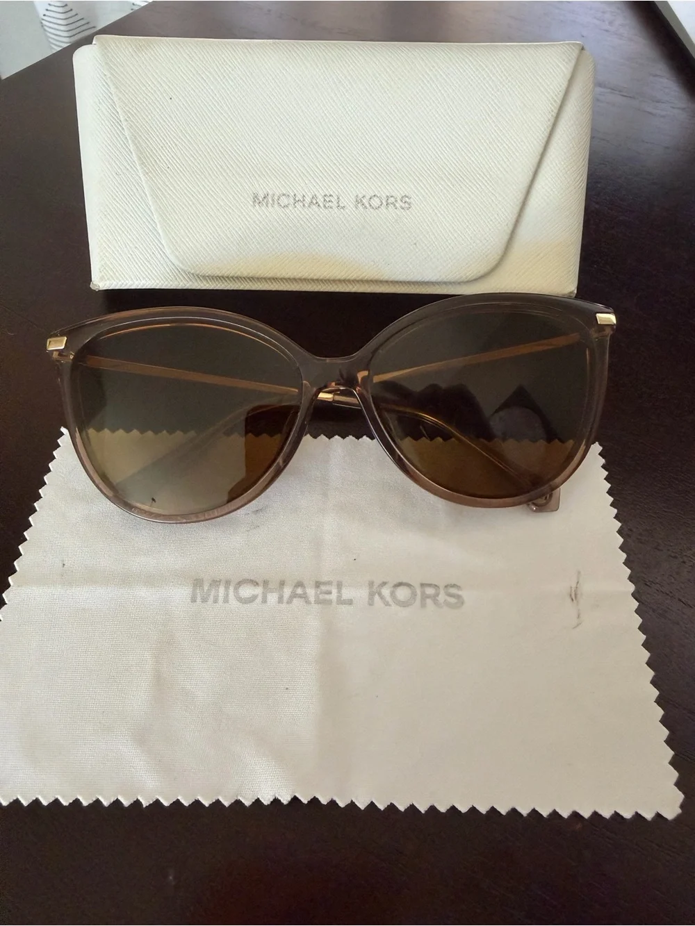 Michael Kors Women's Brown Lima Sunglasses